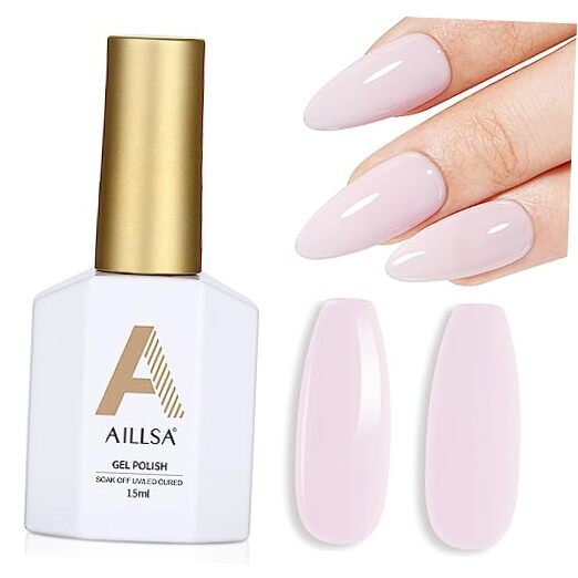 Gel Nail Polish Lolita Pink Gel Polish Baby Pink Spring Gel Polish Natural