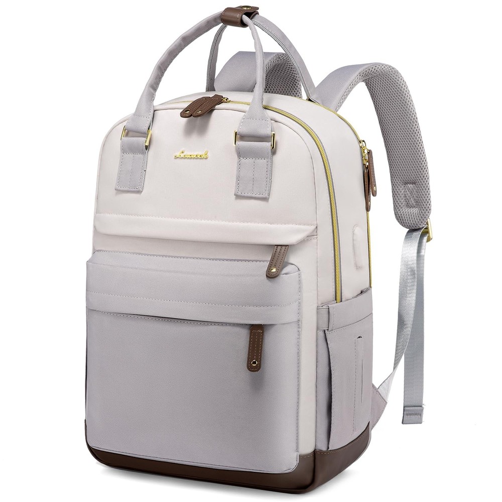 Travel Laptop Backpack Women, 15.6 Inch Anti-theft Laptop Bag with USB Port, ...