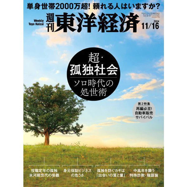 Toyo Keizai 2024 Weekly Magazine November 16 Japan Import Excellent
