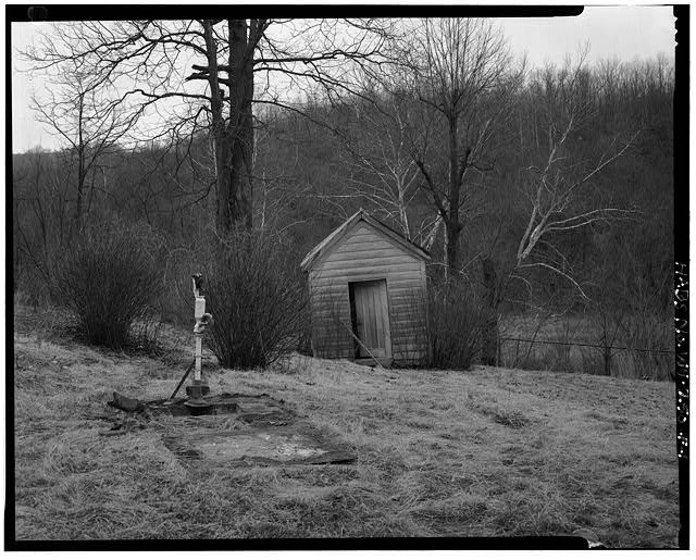 1. North elevation - Jacob Crow Farm, Smoke House, Crow Creek Road, 1 mile