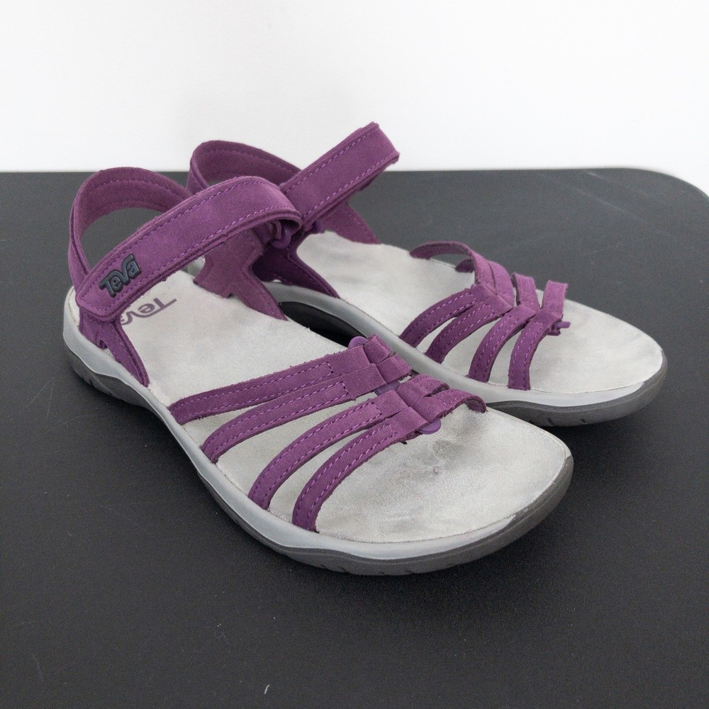 Teva Sandals Womens 6.5 Purple Elzada Hiking Outdoor Adjustable