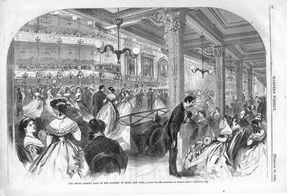 Grand Charity Ball at Academy of Music for Nursery and Childs Hospital - 1866-image
