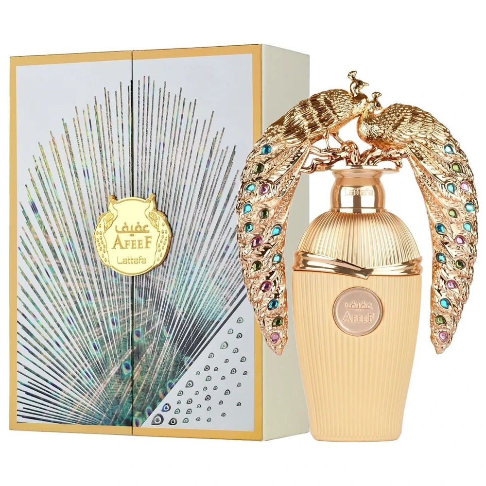 Lattafa Afeef Eau de Parfum Spray 3.4 fl oz Regular Size With Box