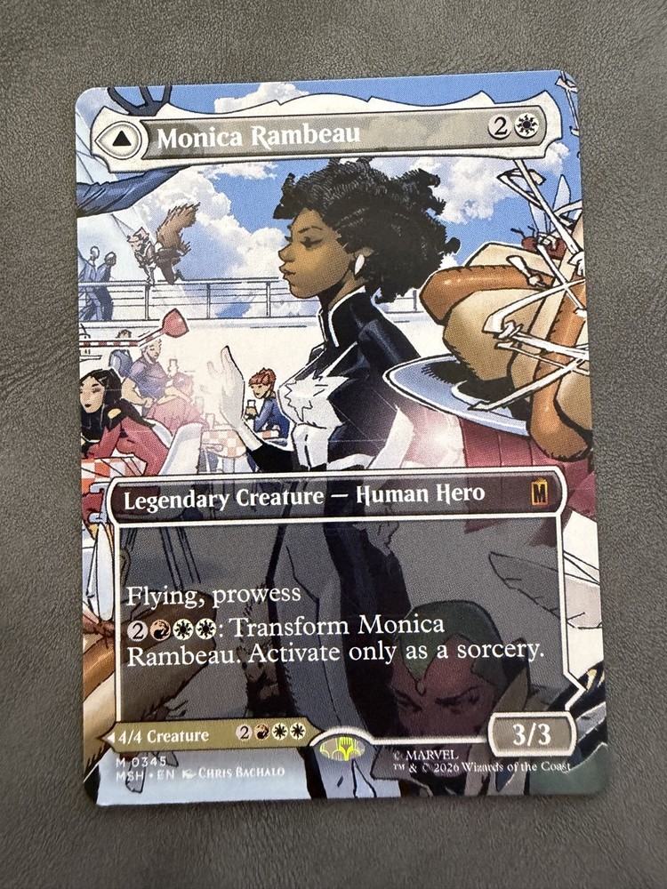 Monica Rambeau (Borderless) (0345) Marvel Super Heroes Regular