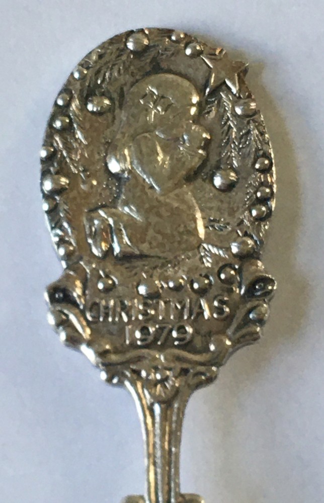 Christmas 1979 Vintage Souvenir Spoon Collectible