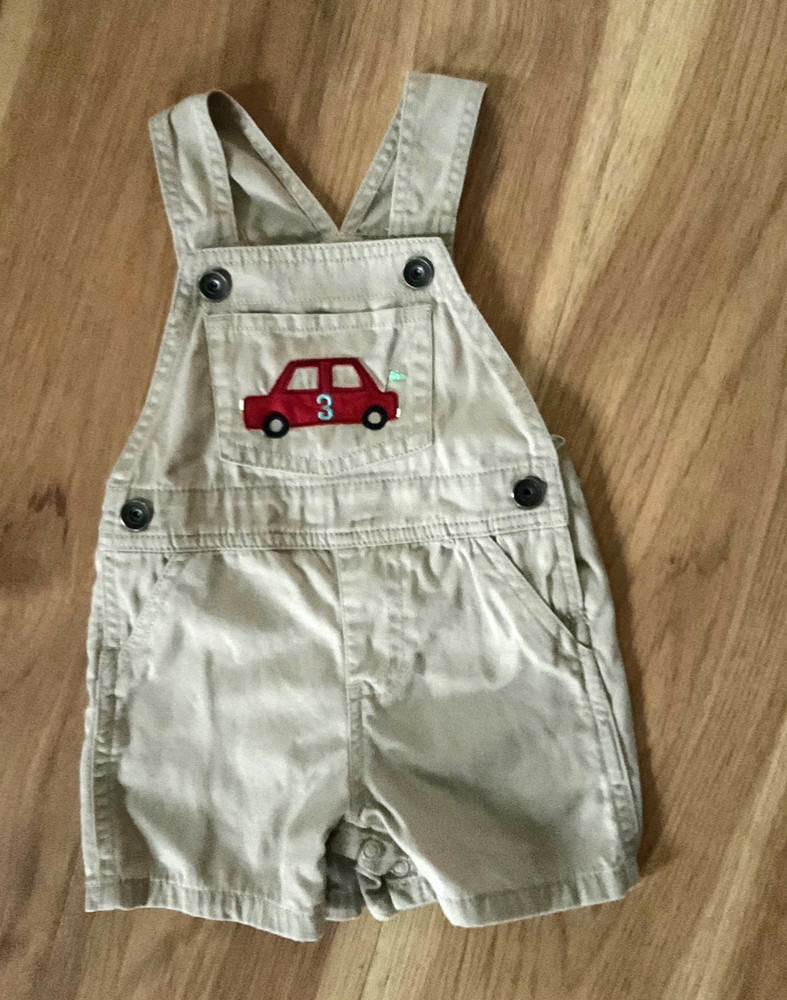 Place  Baby Boy Summer Shortall Size 3/6  Months