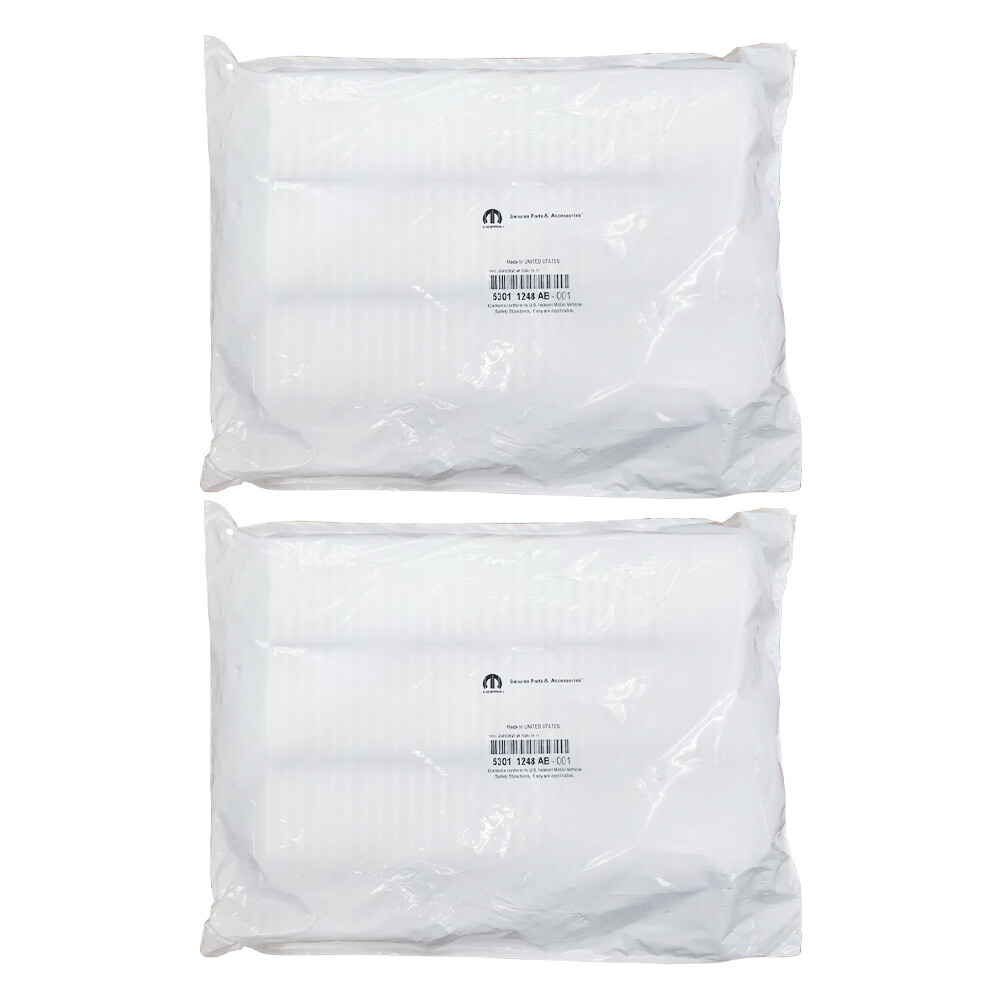 53011248AB 2 Pcs MOPAR Engine Air Filter Genuine For 2021-2024 RAM 1500 TRX 6.2L