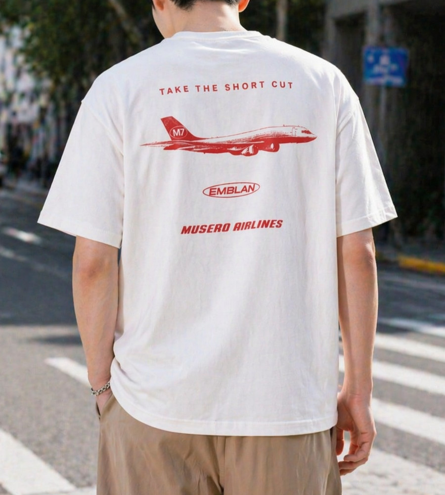 Men’s Oversized Graphic Print T Shirt Casual Summer Beach Vacation Streetwear