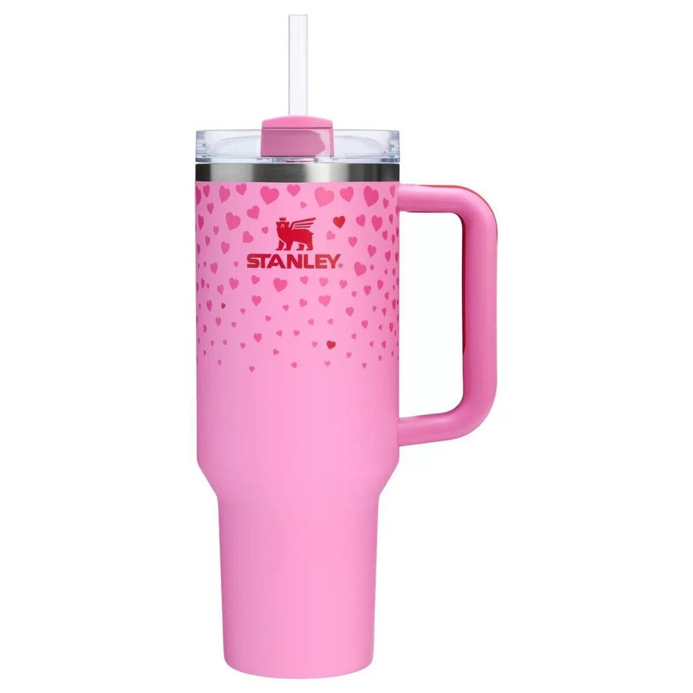 Stanley Cup Valentines Day 2025 Sweet Heart 40oz H2.0 Flowstate Tumbler