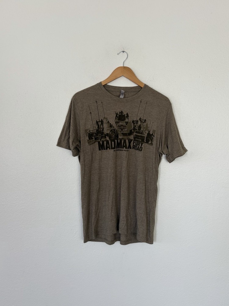 2015 Mad Max Fury Road Promo Graphic Tee Used Good Condition Film Large