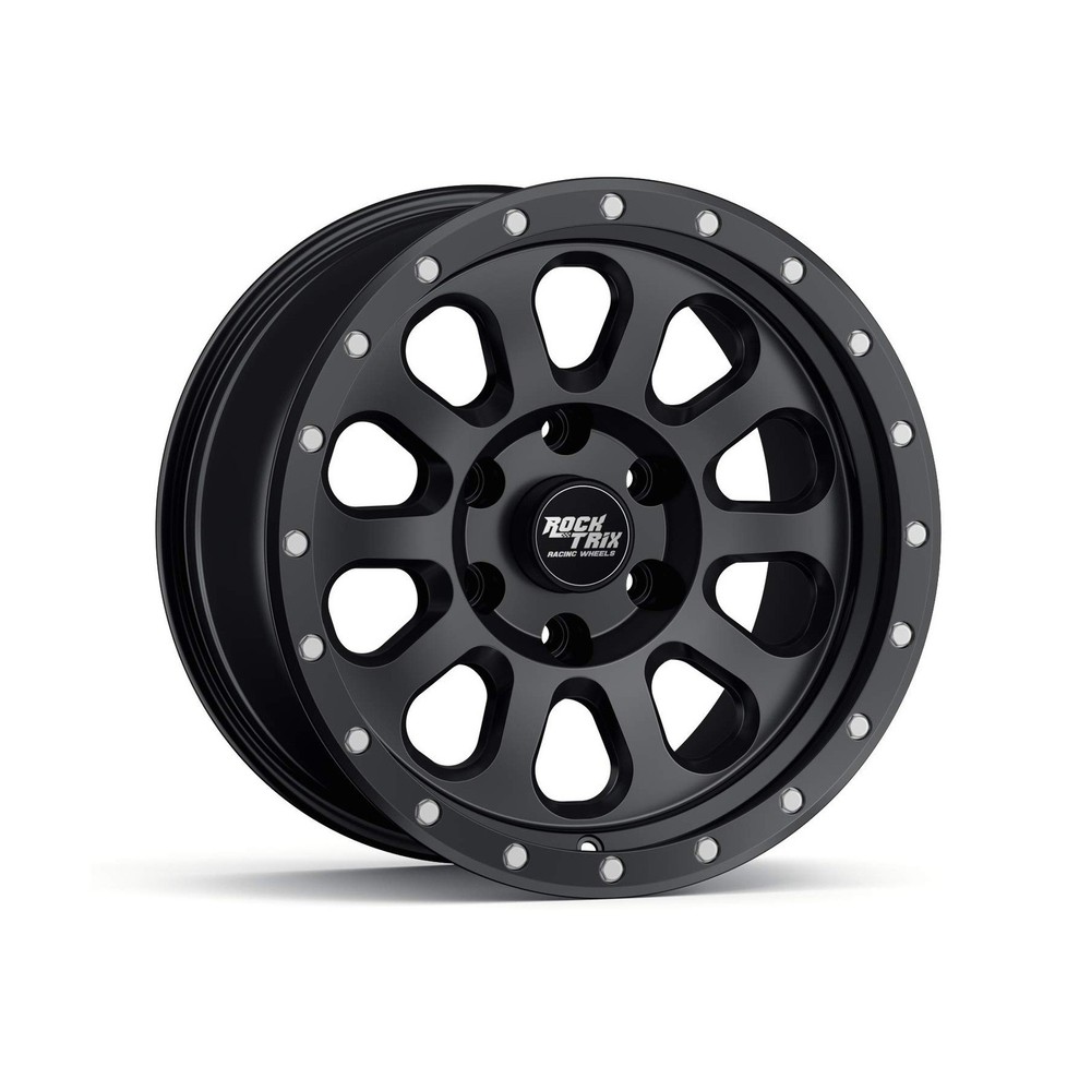 RockTrix RT111 17 inch Wheel Compatible with 2009-2024 Ford F150 17x9 6x135 W...