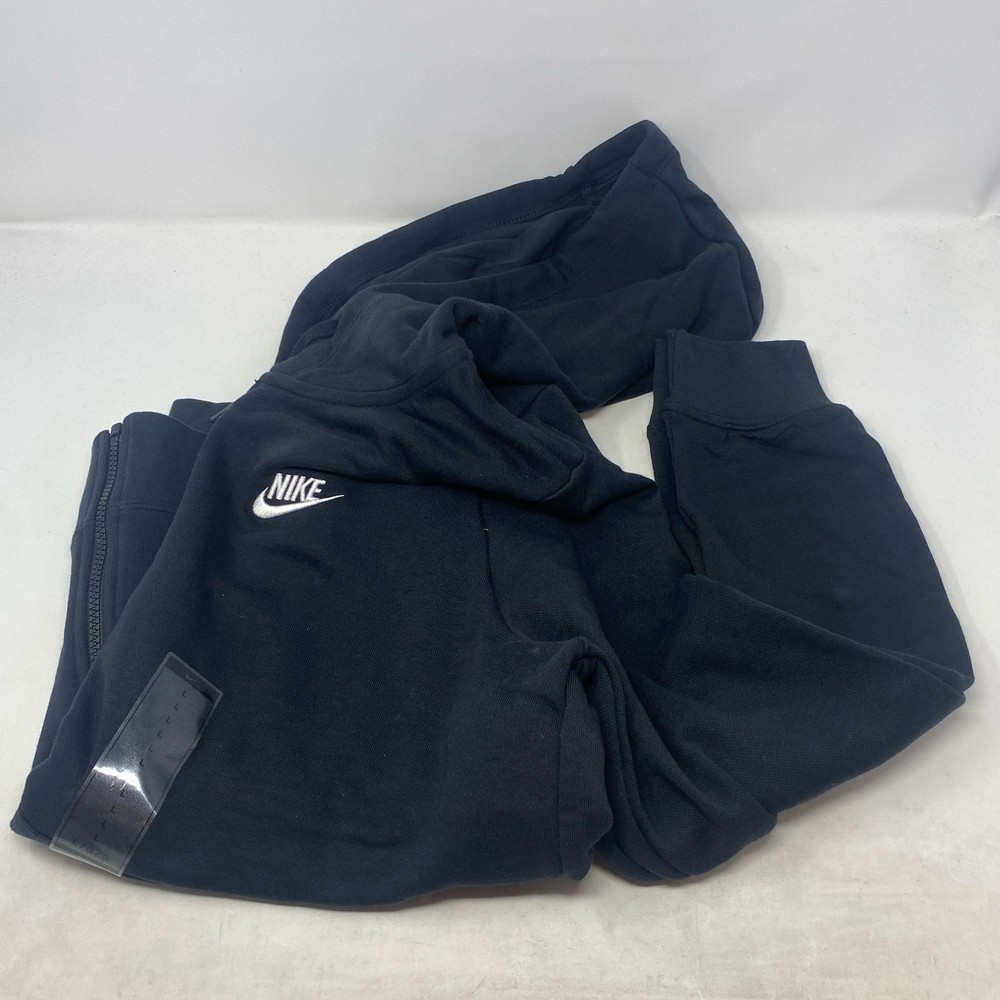 Nike Sportswear Women’s Club Fleece Full-Zip Hoodie Black L