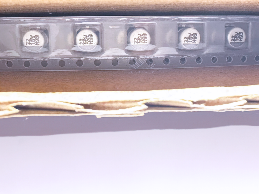 50X HV220M016C055ETR CAPXON 22uF 16V 5x5.5 Aluminum Electrolytic Capacitor SMD