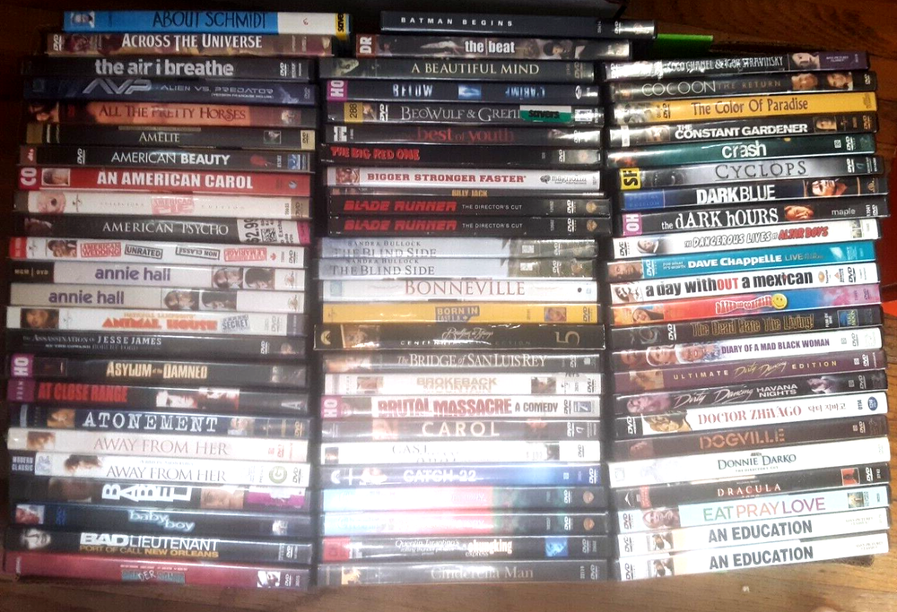 Assorted DVDs All Genres You Pick & Choose Combined Shipping