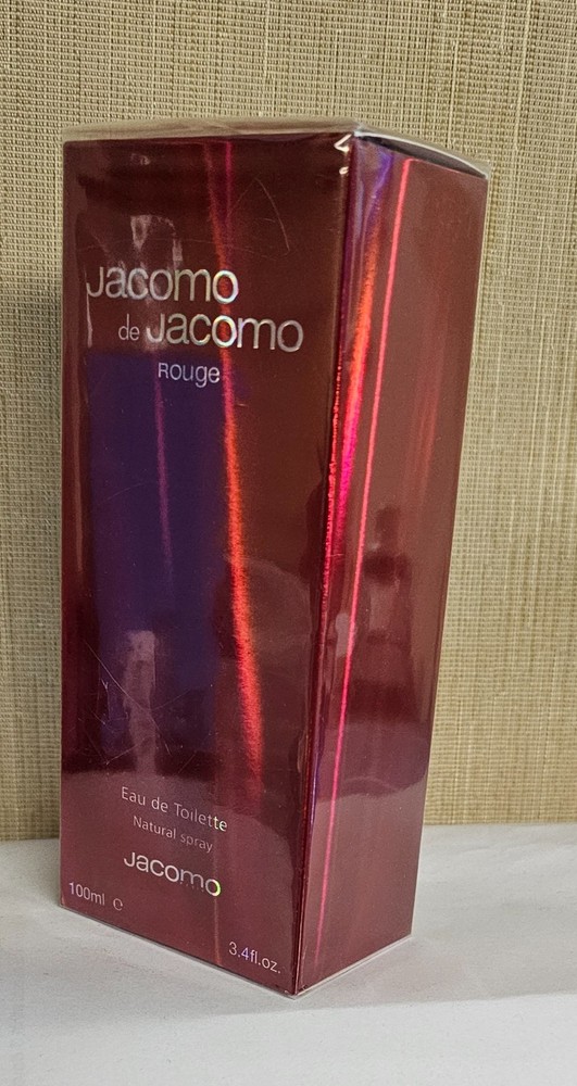 Jacomo Rouge By Jacomo For Men EDT Spray 3.4 /3.3oz New In Box
