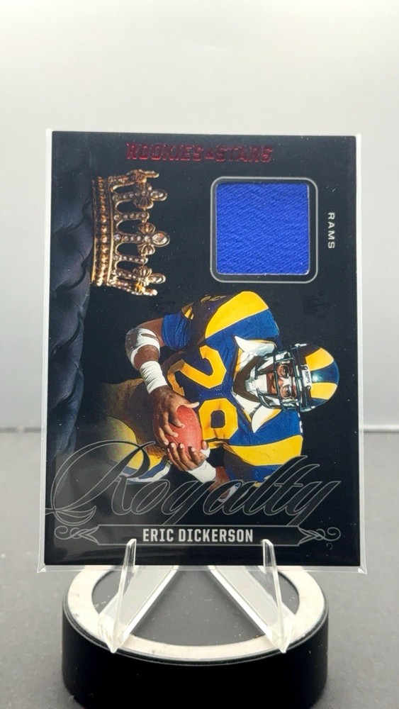 Panini 2025 Rookies & Stars Eric Dickerson Rams Football Royalty Memorabilia