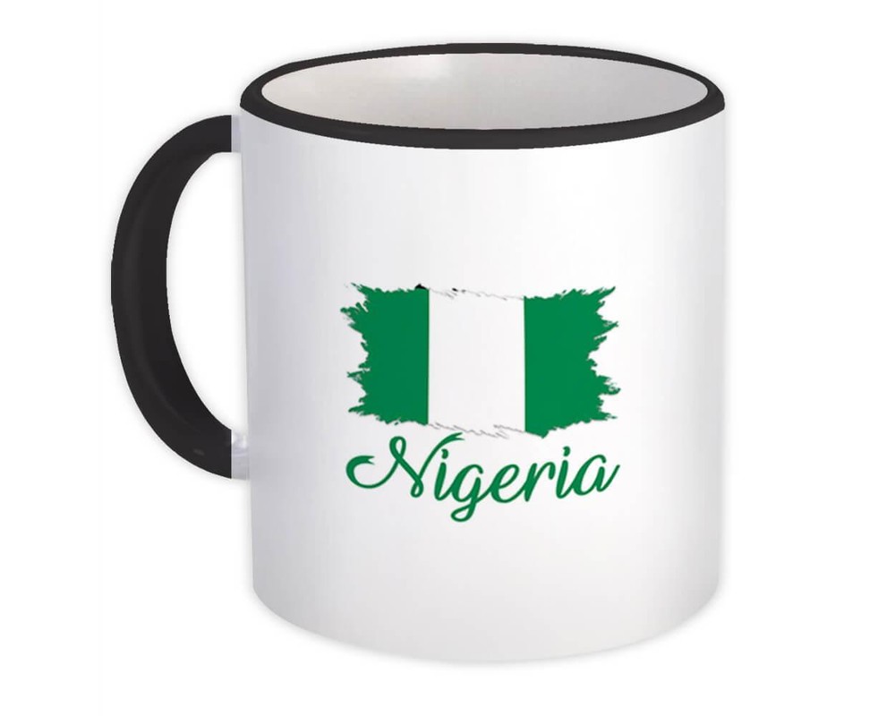 Gift Mug : Nigeria Flag Country Expat