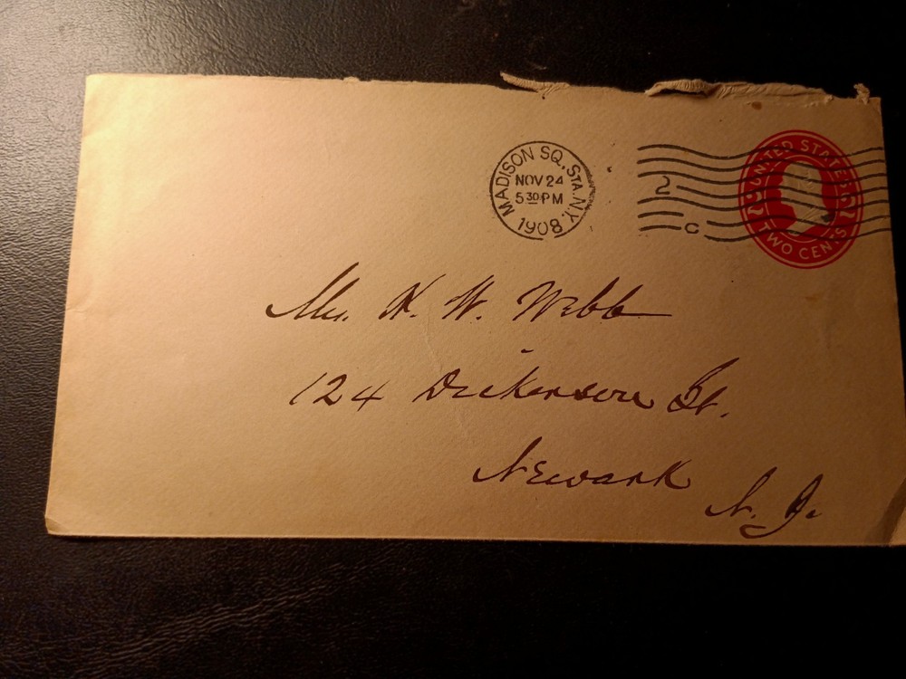 2 Cent Imprinted Envelope