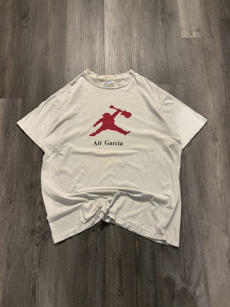 Vintage 90s Jerry Garcia Air Garcia Grateful Dead T- Shirt Adult Size XL