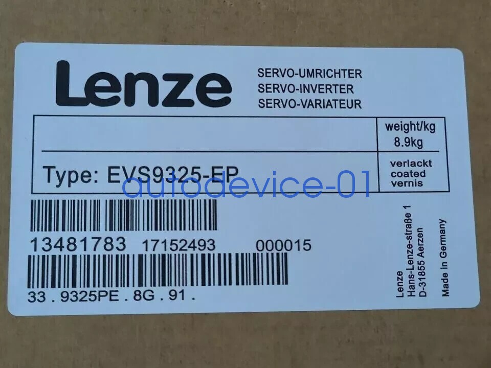 1PC NEW LENZE EVS9325-EP Inverter EVS9325EP DHL/FedEx