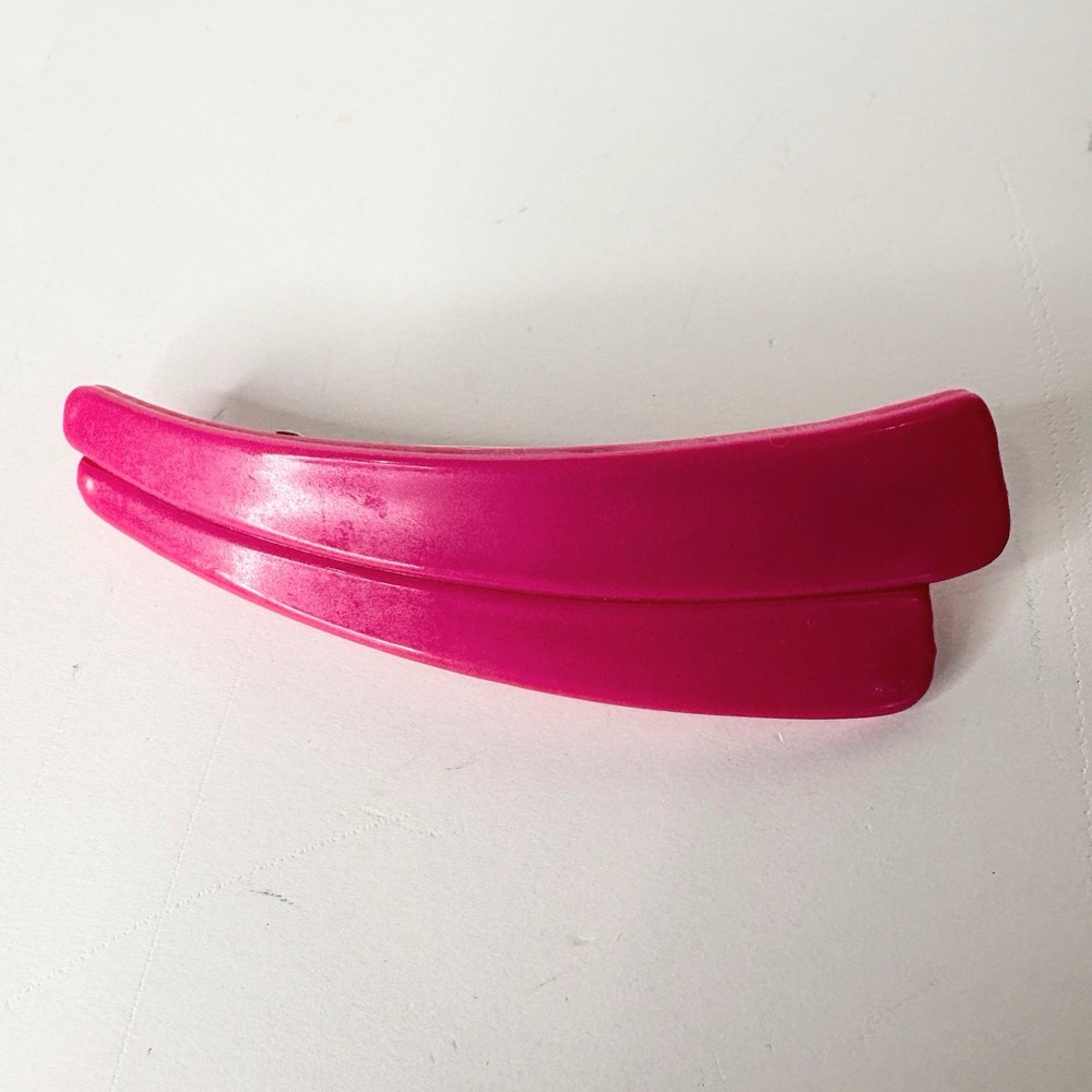 Vintage Hair Barrette Clip 80's 90's style Large 4