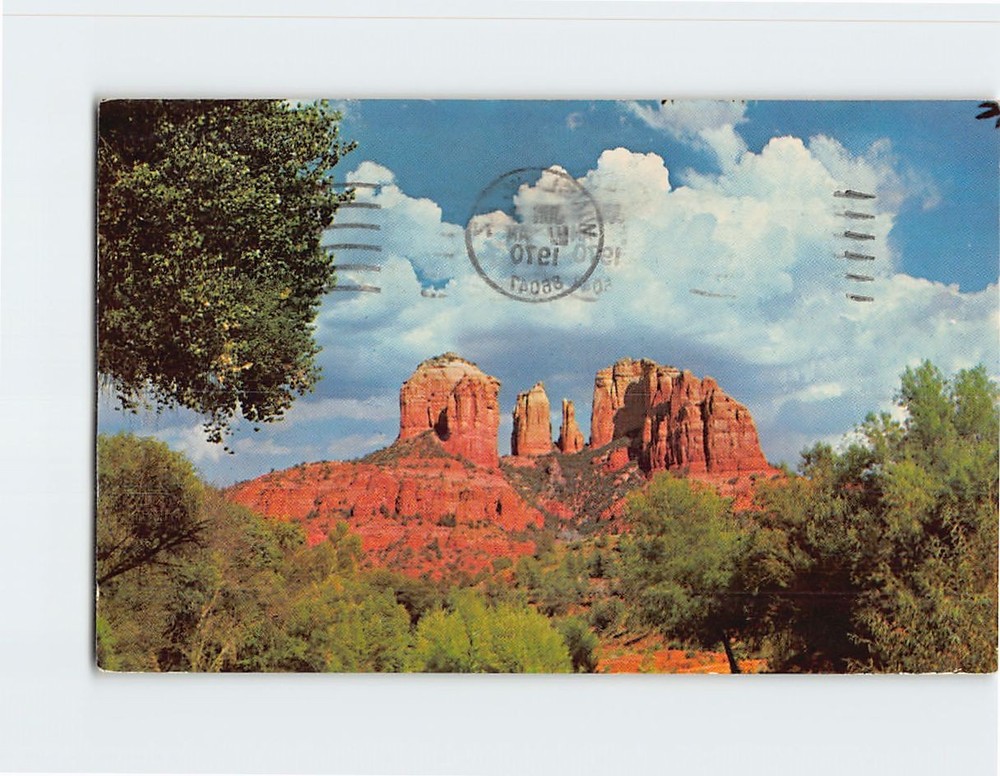 Postcard Court House Rock Sedona Arizona USA