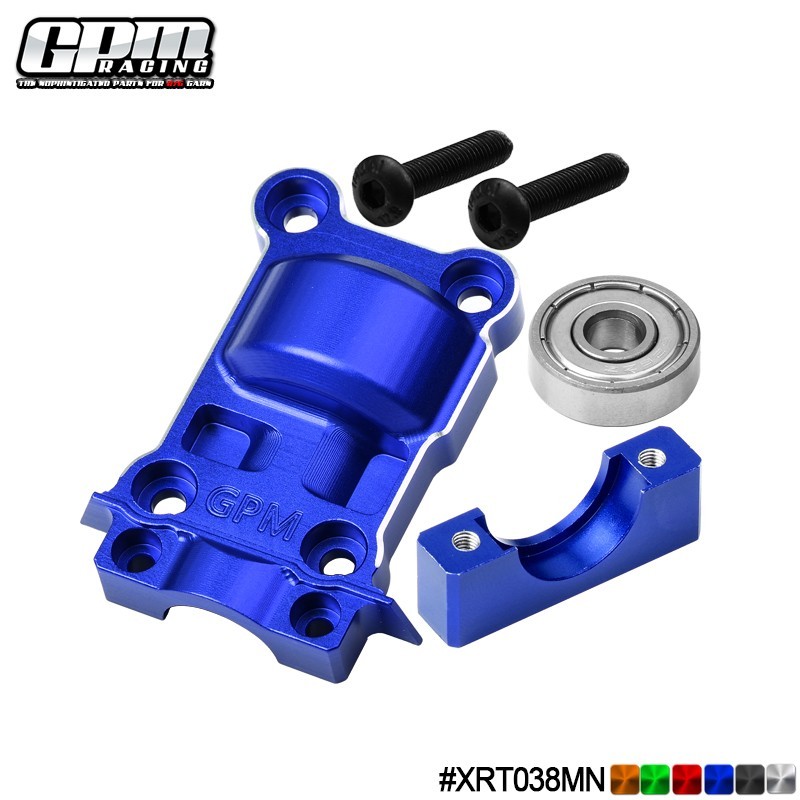 GPM 7075 Alloy Rear Gear Cover For TRAXXAS 1/6 XRT 8S 1/5 X-MAXX 7787