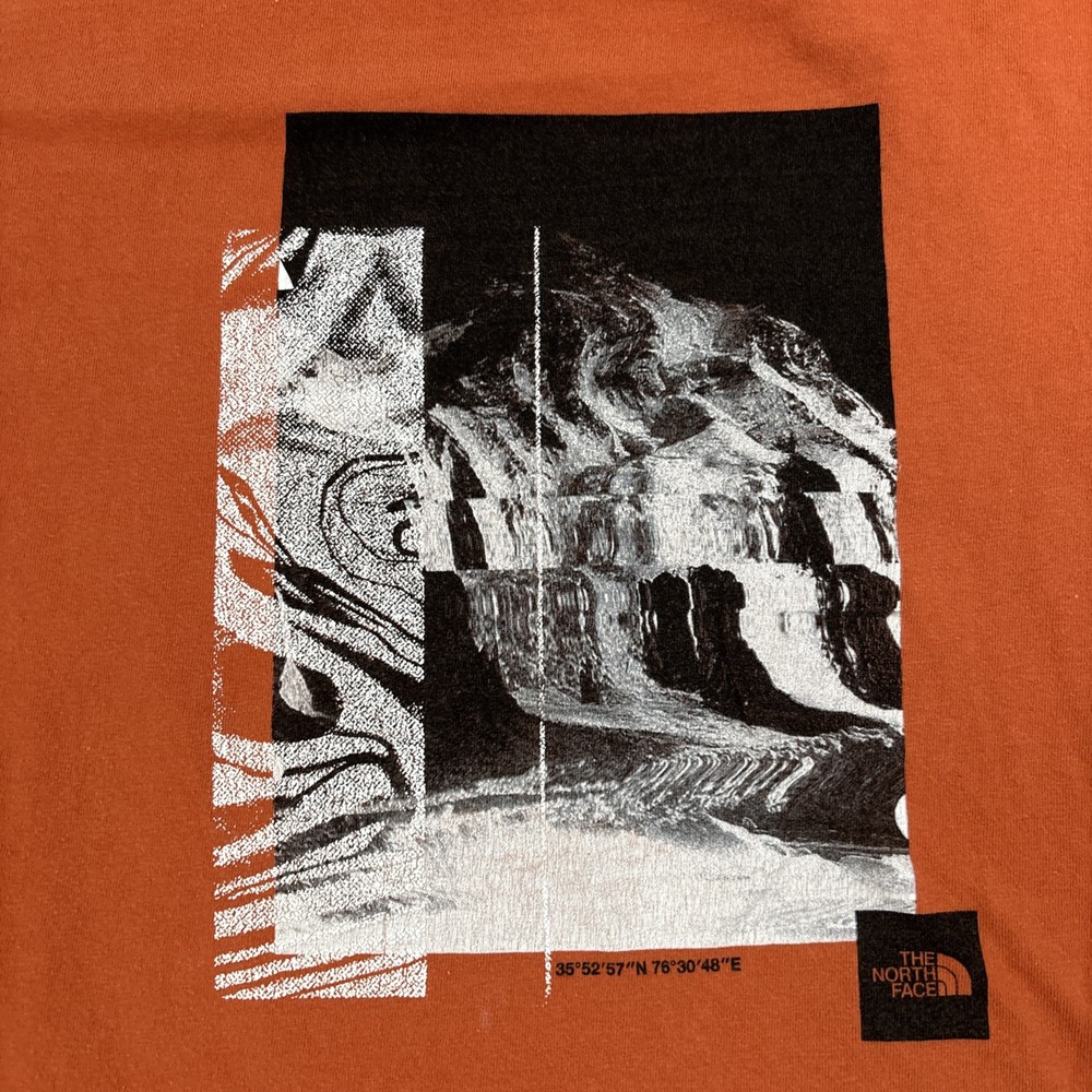 The North Face Men's XXL Orange K2 Hiking T-Shirt