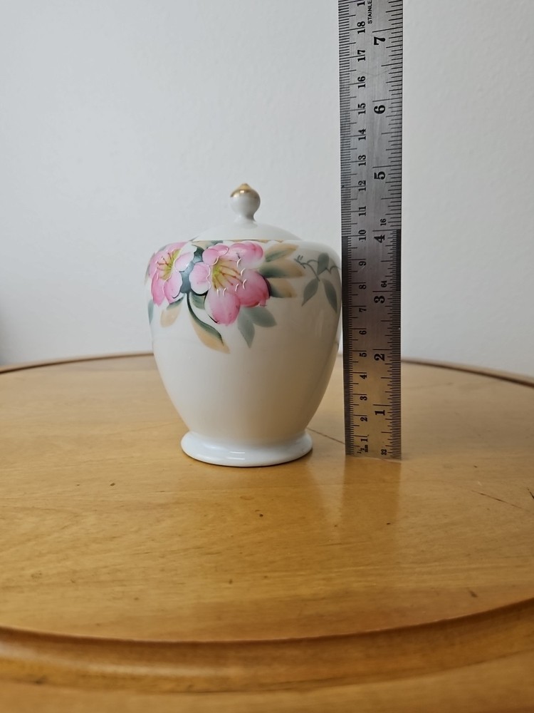 Noritake M Japan Vintage 19322 AZALEA jam/jelly bowl with lid