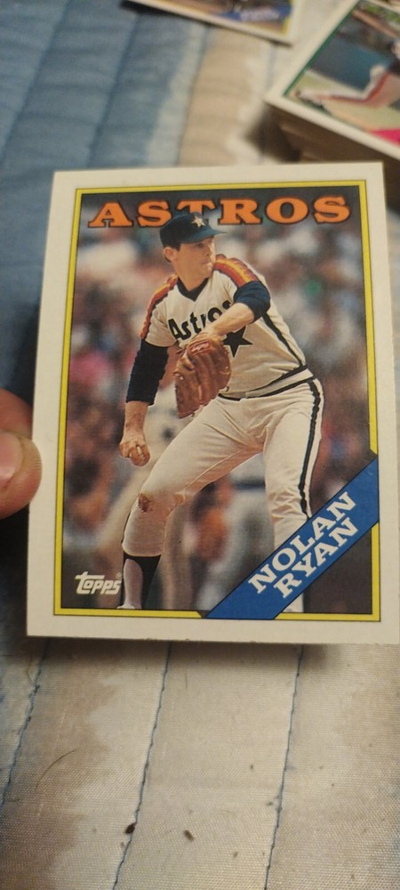 1988 Topps - Nolan Ryan #250 ERROR MISPRINT