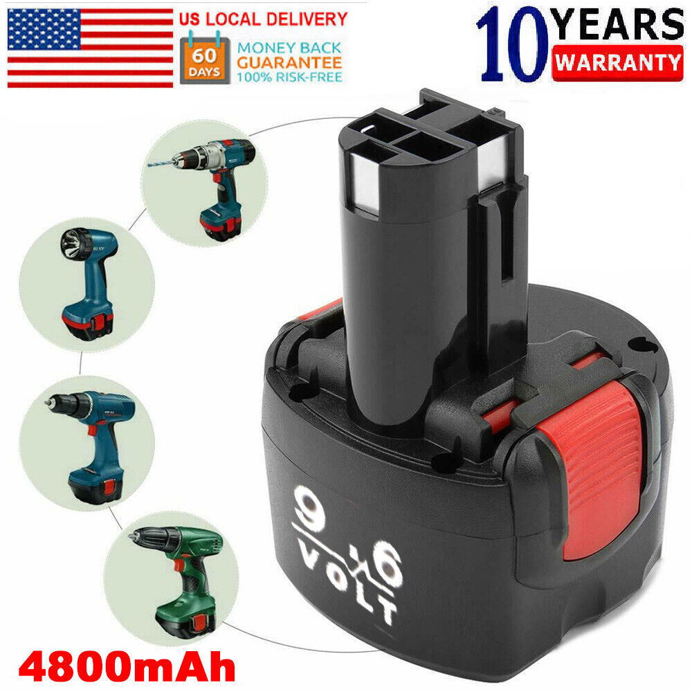 Battery BAT048 9.6V for Bosch PSR 960 2 607335272 32609-RT BPT1041 BAT100 BAT049