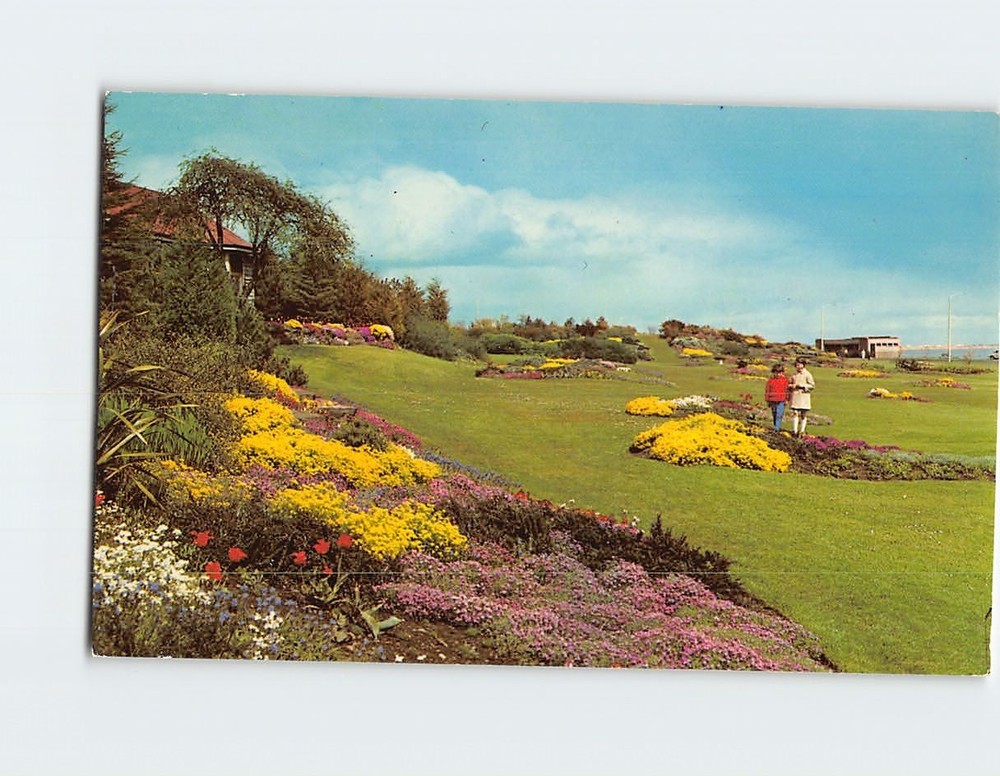 Postcard The Barnhill Rock Gardens Dundee Scotland