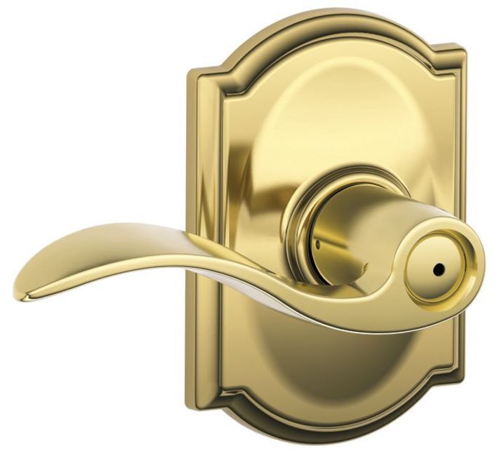 Schlage F40-ACC-CAM Accent Privacy Door Lever Set