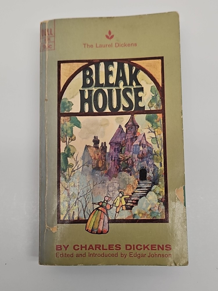 Charles Dickens BLEAK HOUSE Dell 1965 1st printing edited by Edgar Johnson