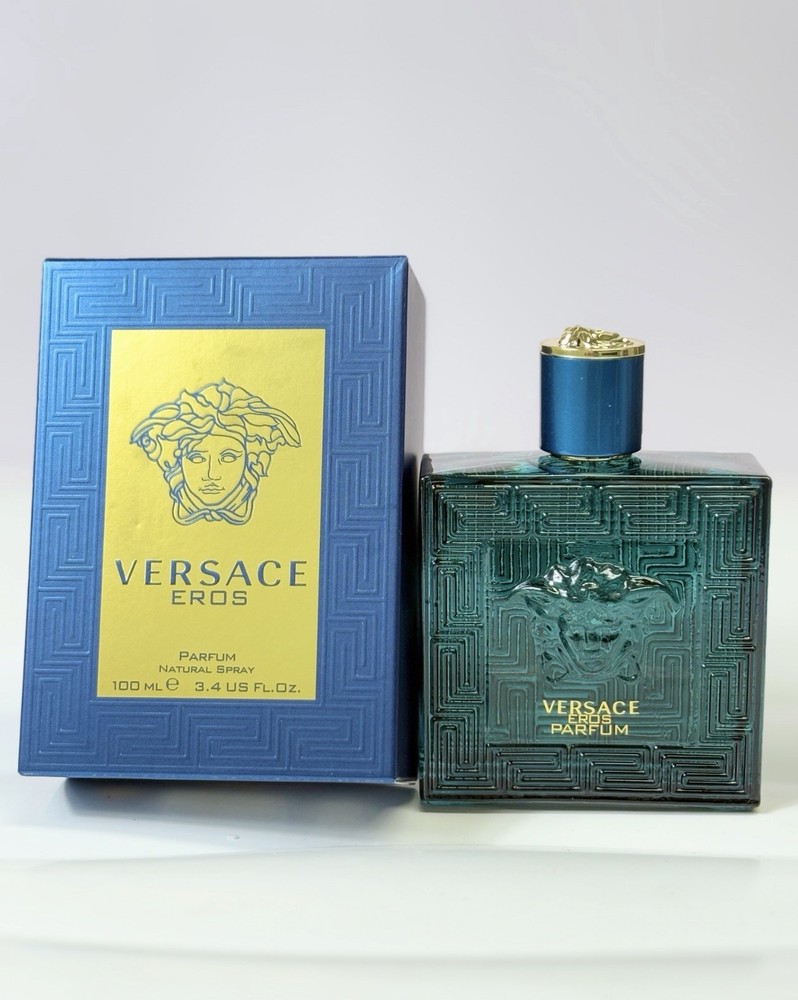 Versace Eros Parfum Spray 3.4 fl oz Regular Size Natural Spray