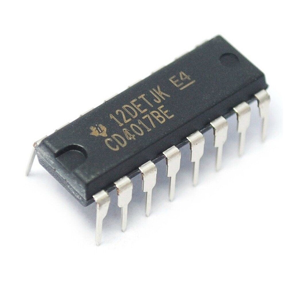 CD4017 CMOS Decade Counter Driver IC 4017 CD4017BE DIP-16 CD4017B Quant 5-10pcs
