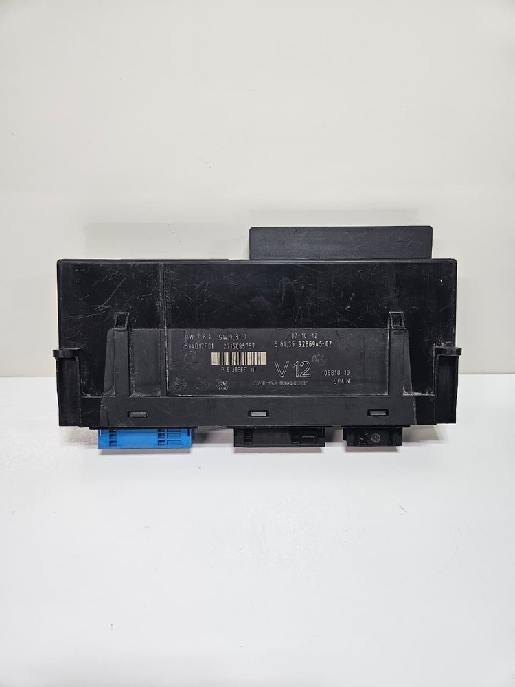 10-18 BMW BCM 550i F10 535i GT F07 Body Comfort Control Module 9286945 OEM