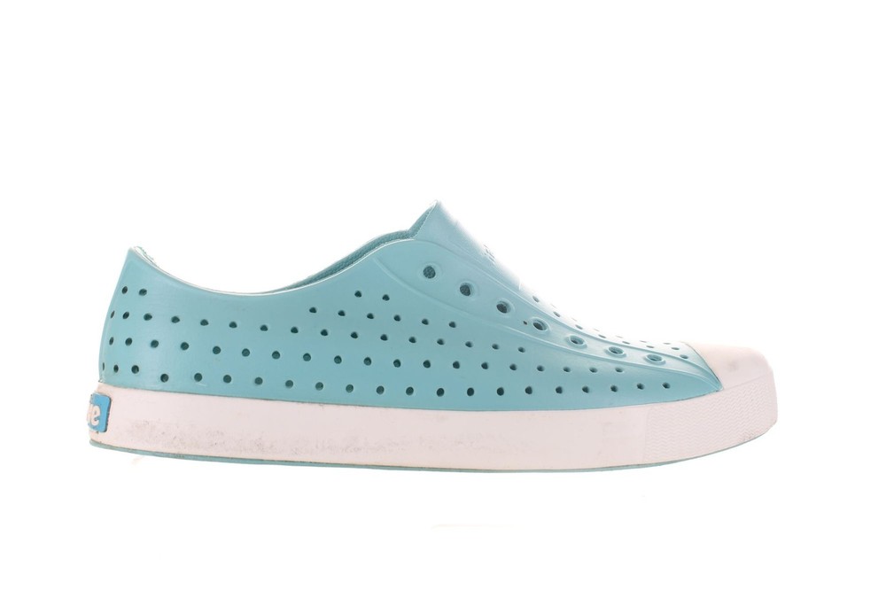 Native Womens Blue Casual Flats Size 13