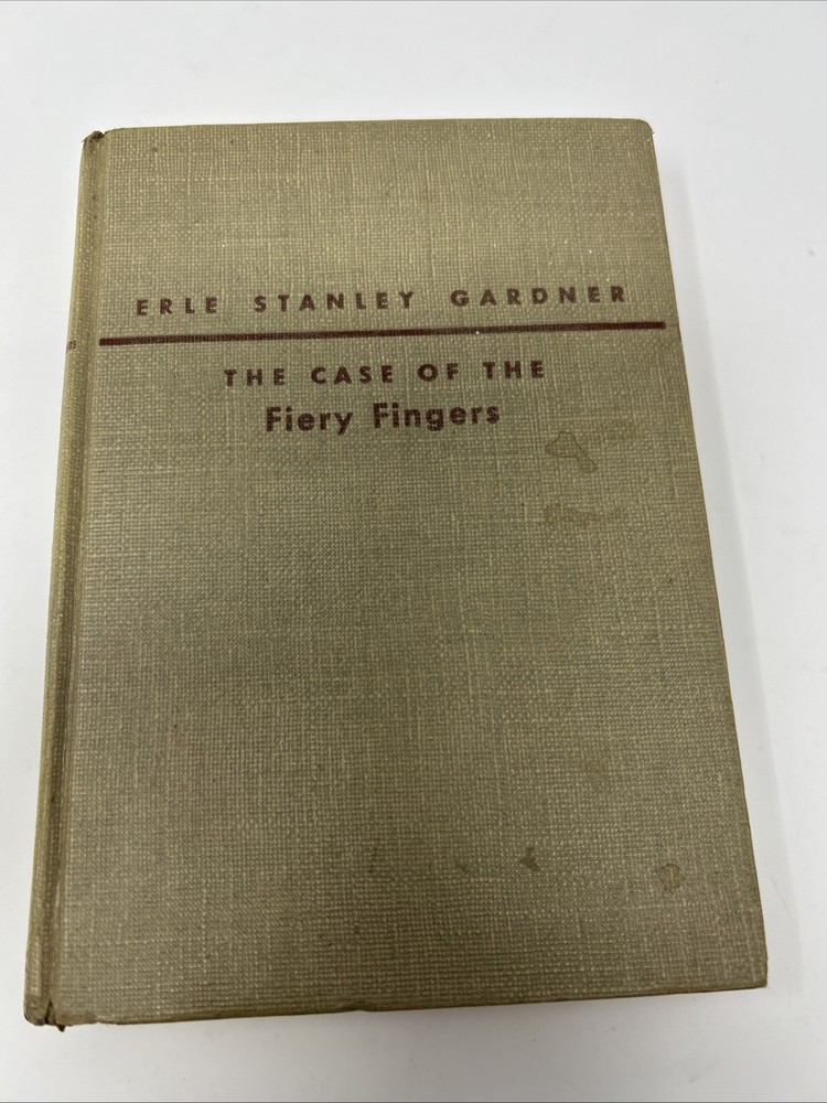 The Case of the Fiery Fingers by Erle Stanley Gardner, 1951, Very Good