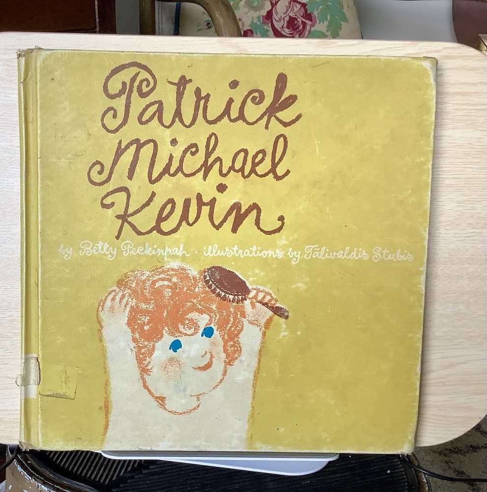 Vintage 1964 1st Cadmus Edition Patrick Michael Kevin by Betty Peckinpah HC Rare