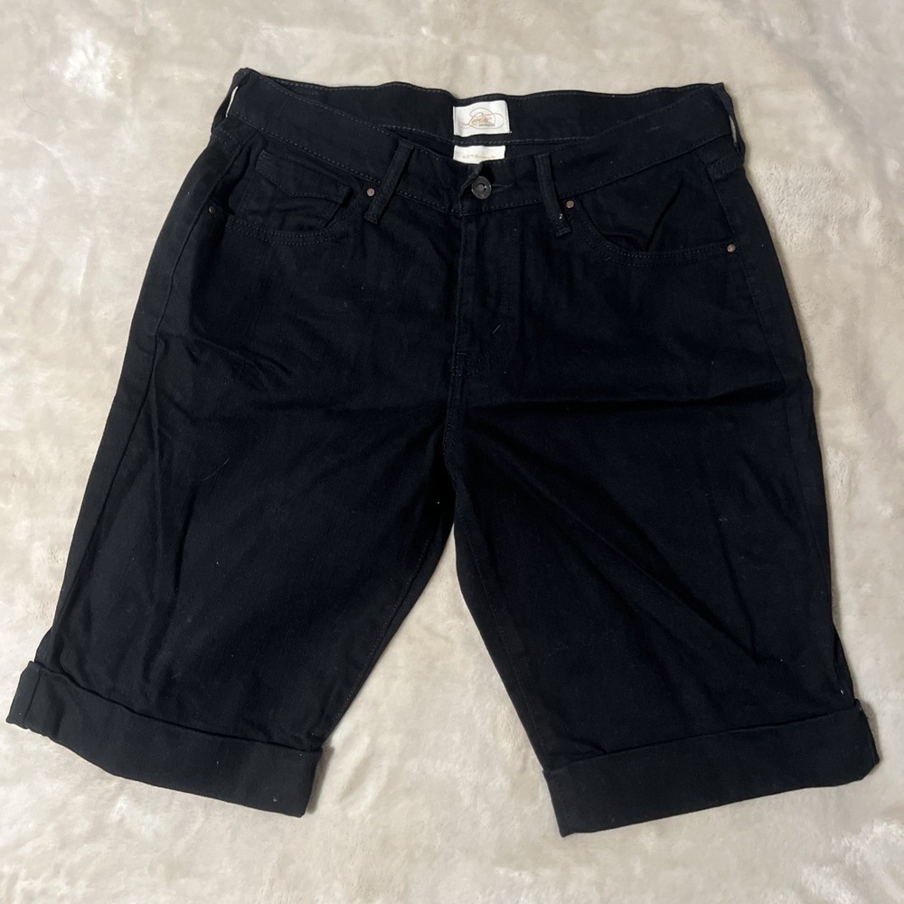 Levi’s 515 Classic Bermuda Shorts Women’s 6 Denim Stretch Jean Jorts 10” Inseam