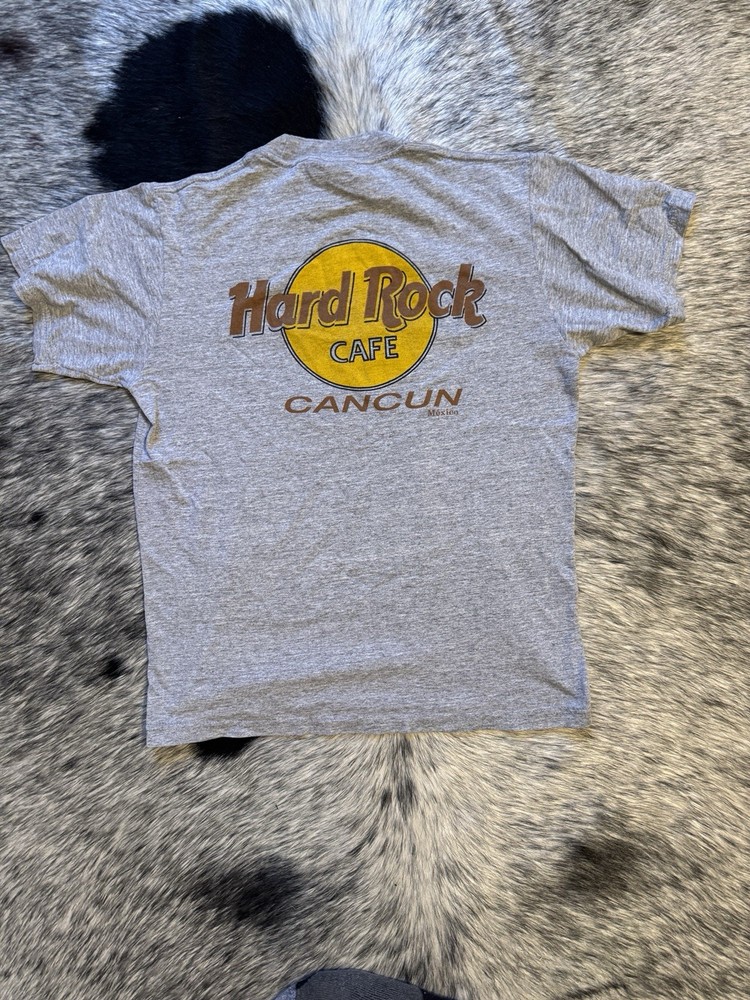 Vintage Hard Rock Cafe Cancun Tee (Gray) – Size M
