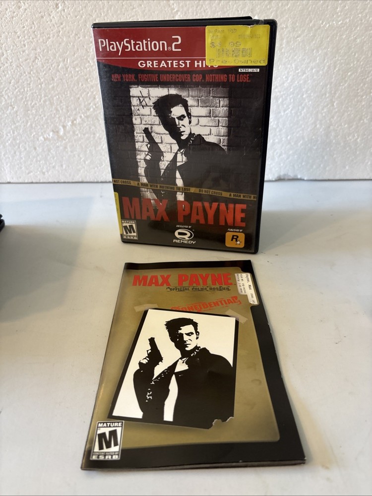 Max Payne PS2 PlayStation 2 Complete CIB