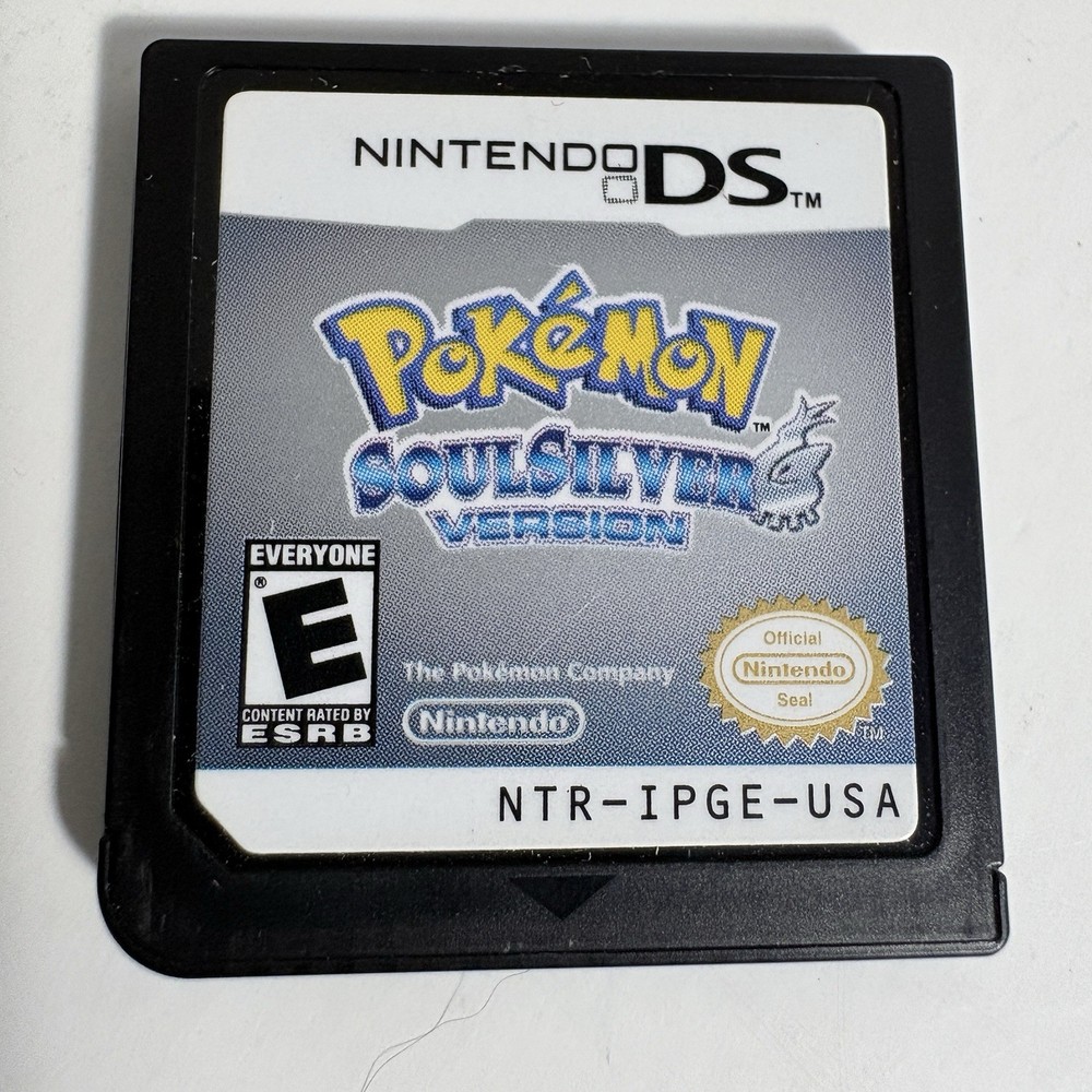 Pokemon SoulSilver Version Nintendo DS Loose Cartridge Only Authentic Tested