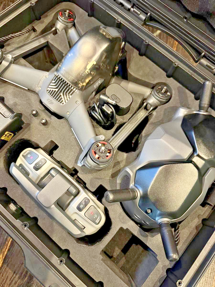 DJI FPV Combo Goggles V2 Controller 2 LEKUFEE Hard Case Practice MMode SetX