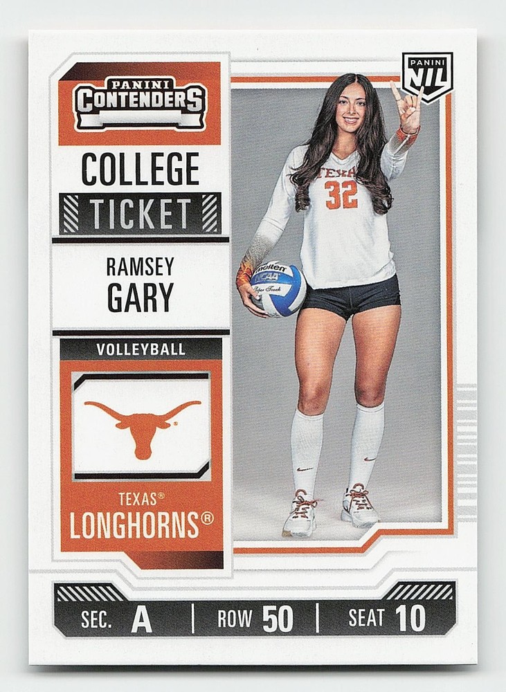2025 Panini NIL Texas Longhorns #19 Ramsey Gary