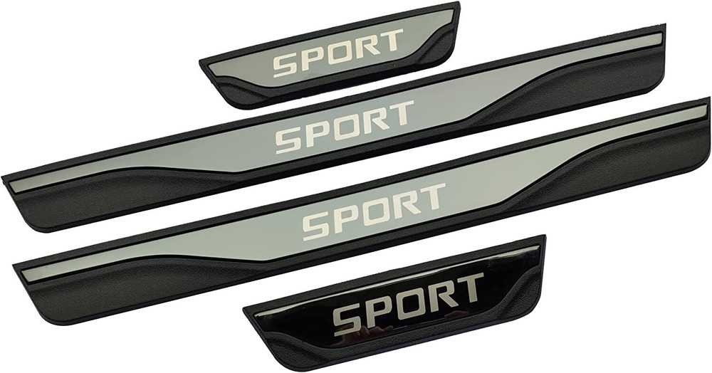 For 2024 Ford Bronco Car Accessories Door Sill Protector Scuff Plate Trim Guard