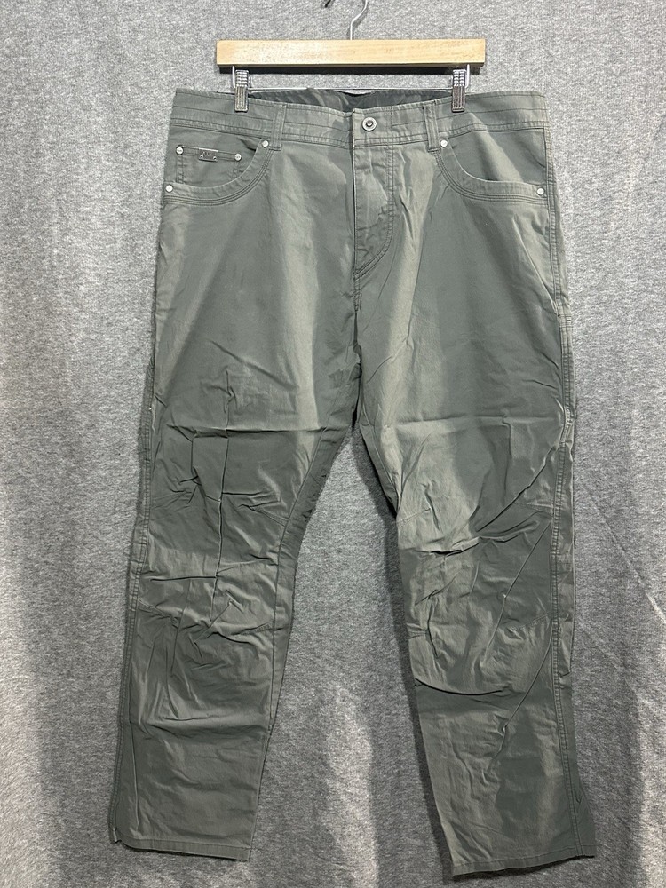 Kuhl  Gray Revolvr Legendary Pants Stretch Vintage Patina Dye 5232 Mens 38x34