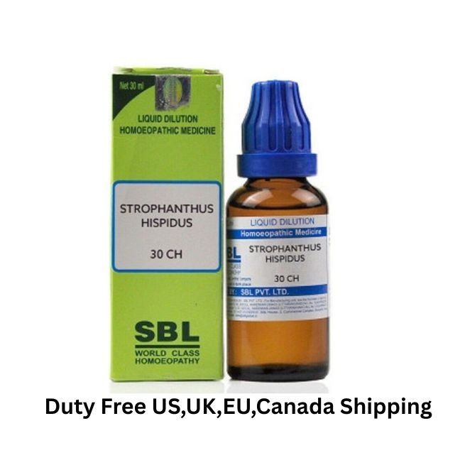 SBL Strophanthus Hispidus Dilution 30 CH Fast Shipping