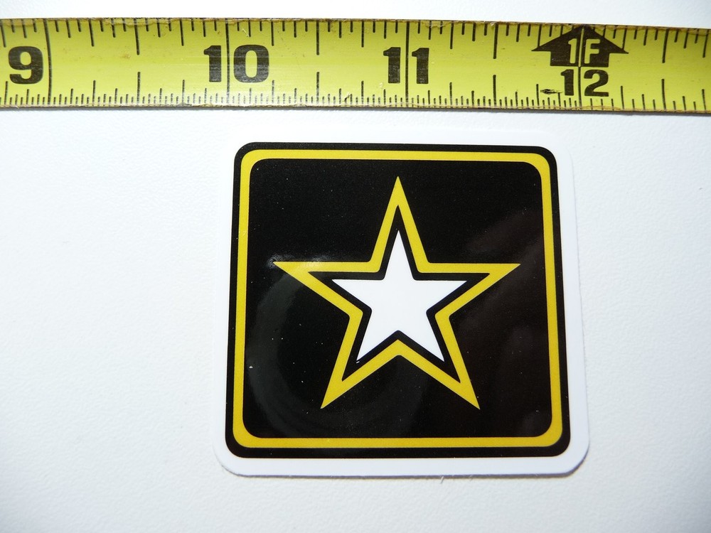 Army Star Logo Hard Hat Decal Sticker for Work Pride
